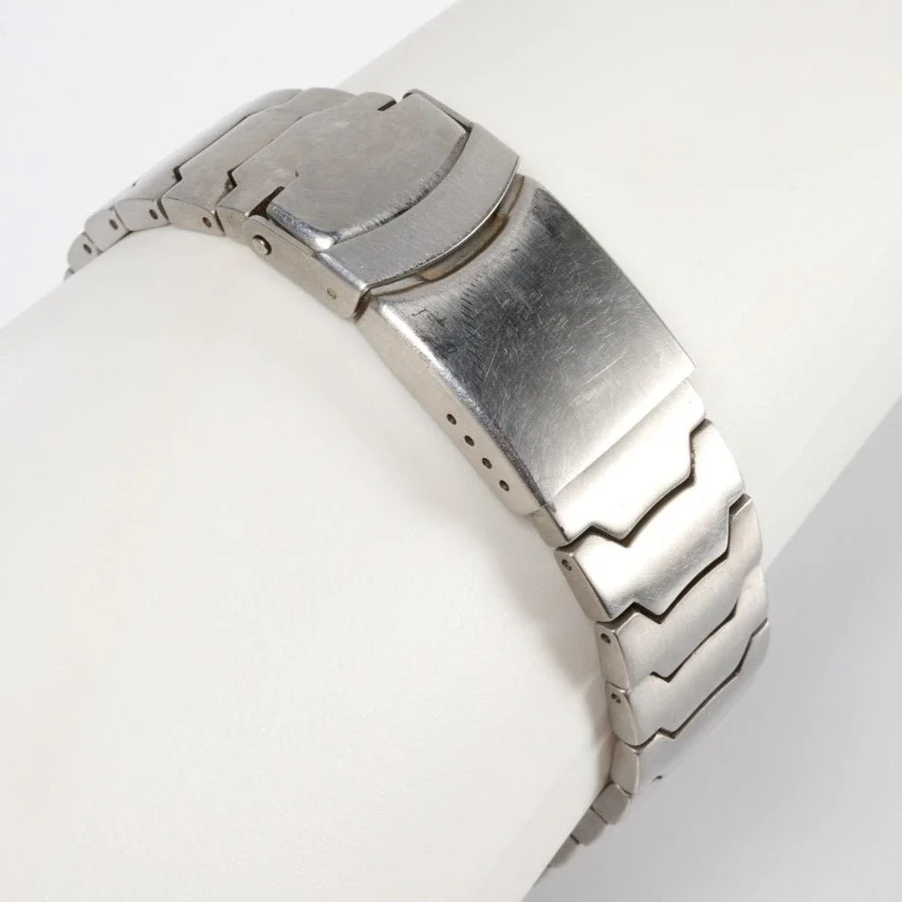 Croton Mens Chronomaster Stainless Steel Wrist Watch CC 311282